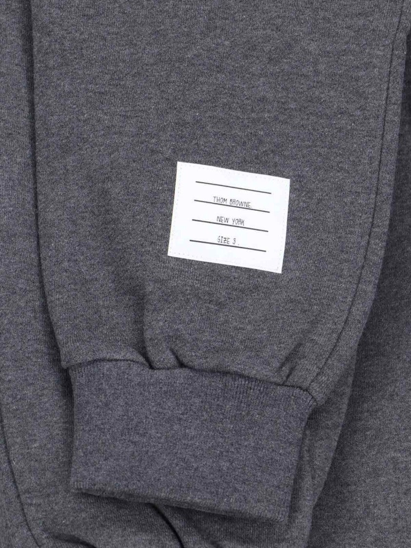 Thom Browne "4-Bar" Sweatpants – Dark Grey