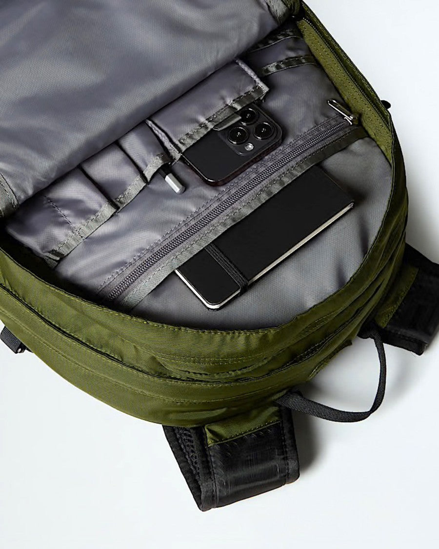 The North Face Woodland Green Borealis Backpack