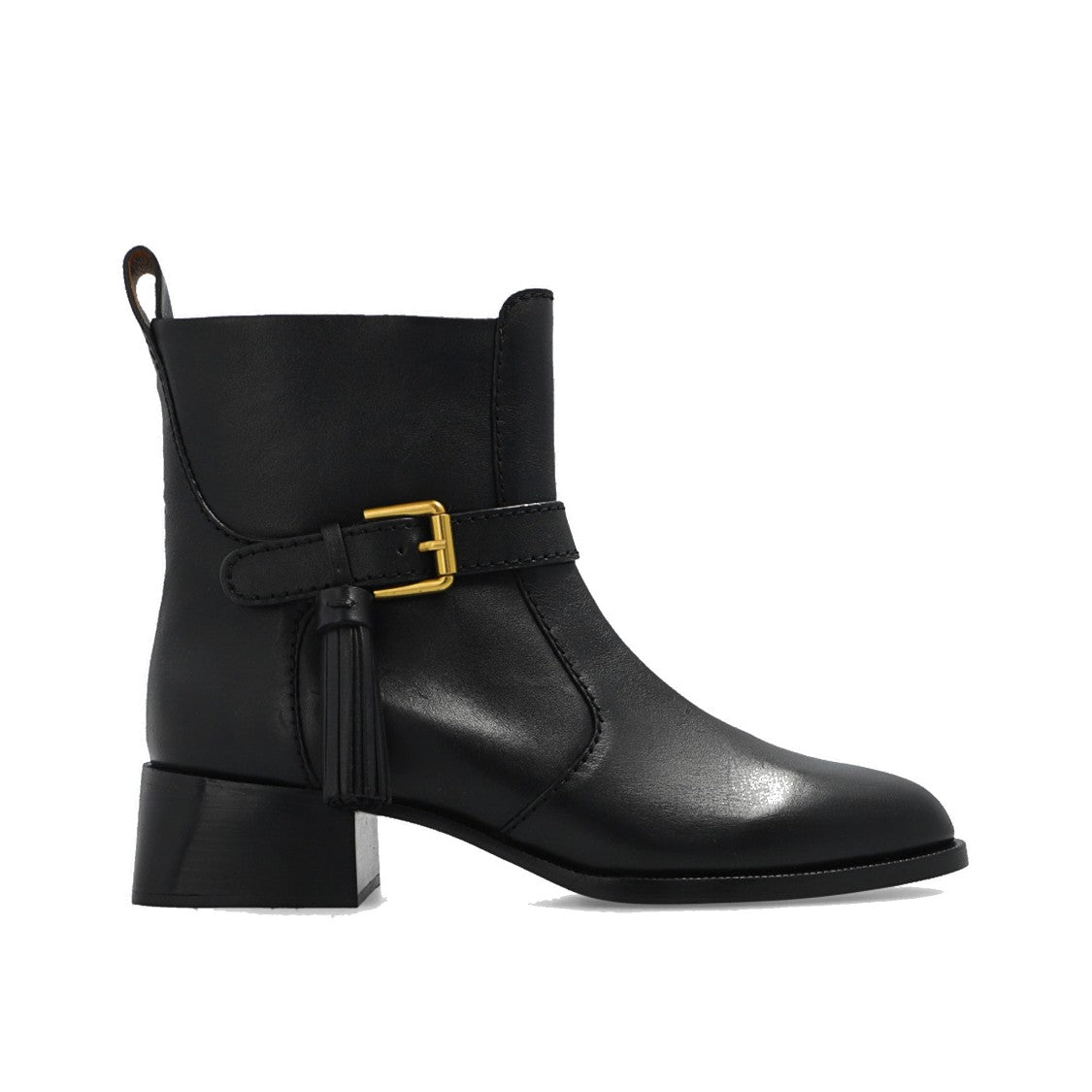 See By Chloé Lory Leather Ankle Boots