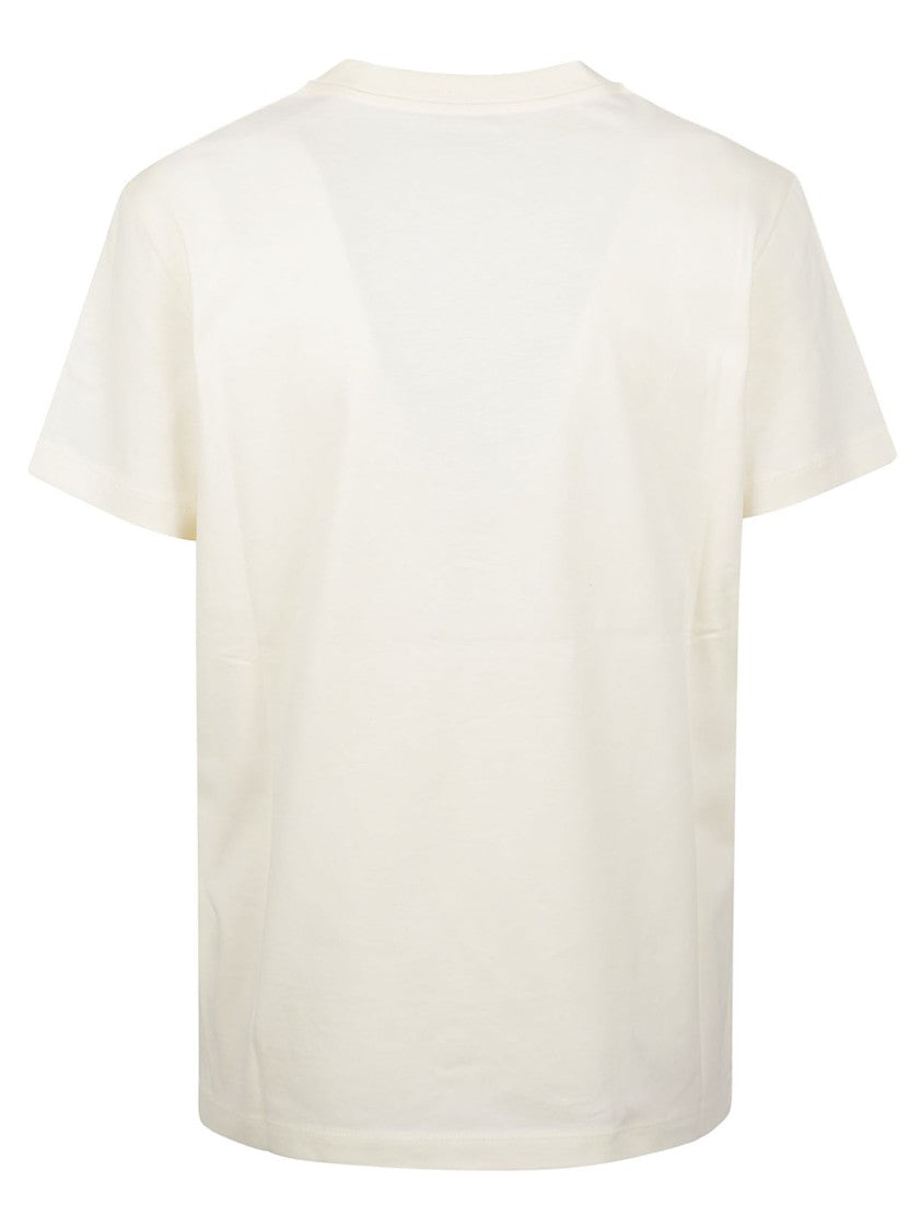 Moncler Embroidered Logo Cotton T-Shirt
