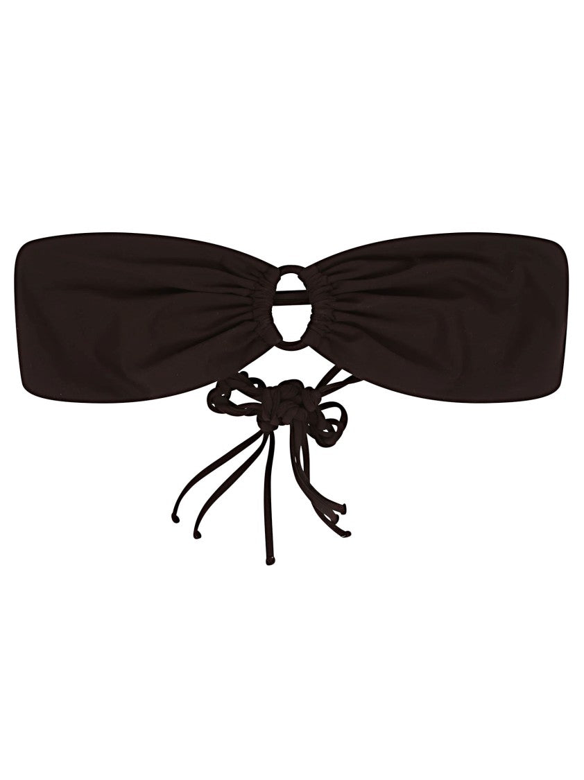 Jil Sander Bandeau Bikini With Central Cut-Out Detail