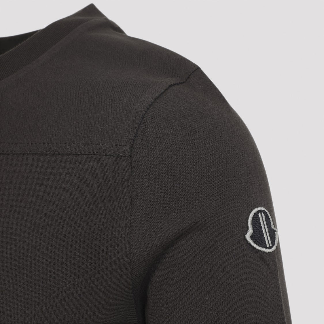 Moncler X Rick Owens Long-Sleeved T-Shirt With Girdered Panel Design