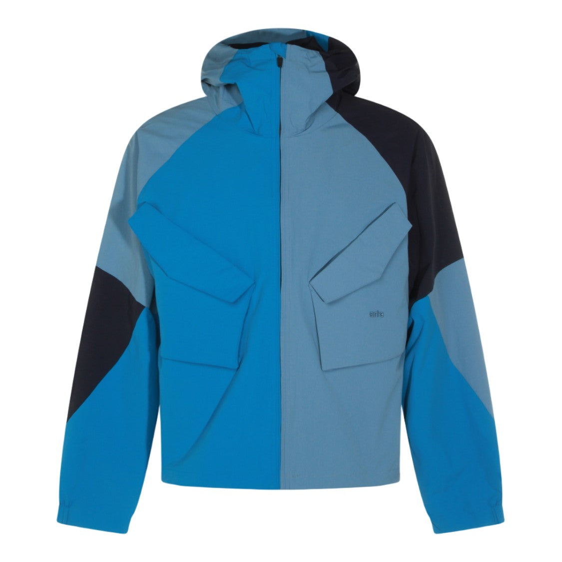 Arte Antwerp Color-Block Men's Jacket With Hood And Flap Pockets