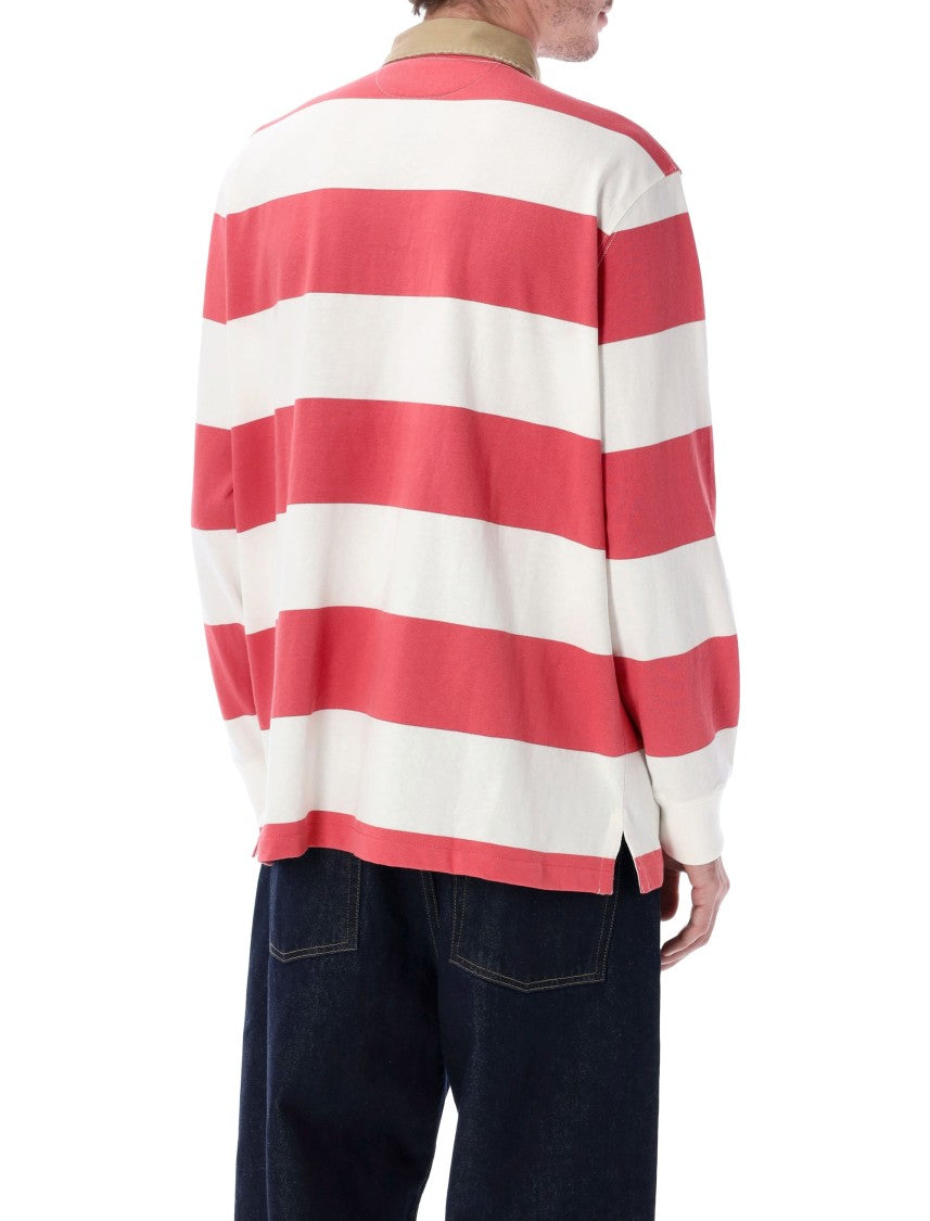 Polo Ralph Lauren Classic Fit Khaki-Collar Rugby Shirt