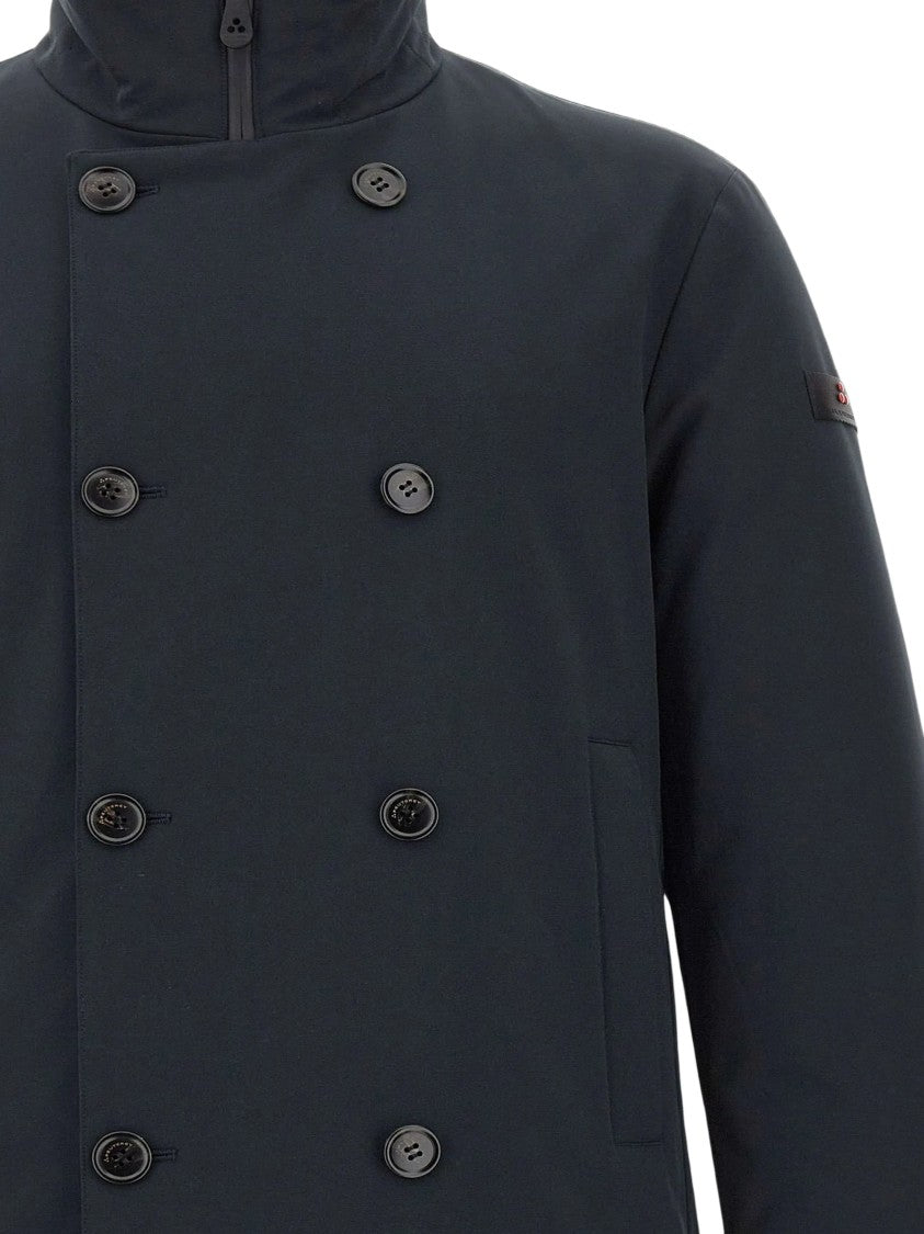 Peuterey Militao Tj High-Collar Zip Double-Breasted Jacket