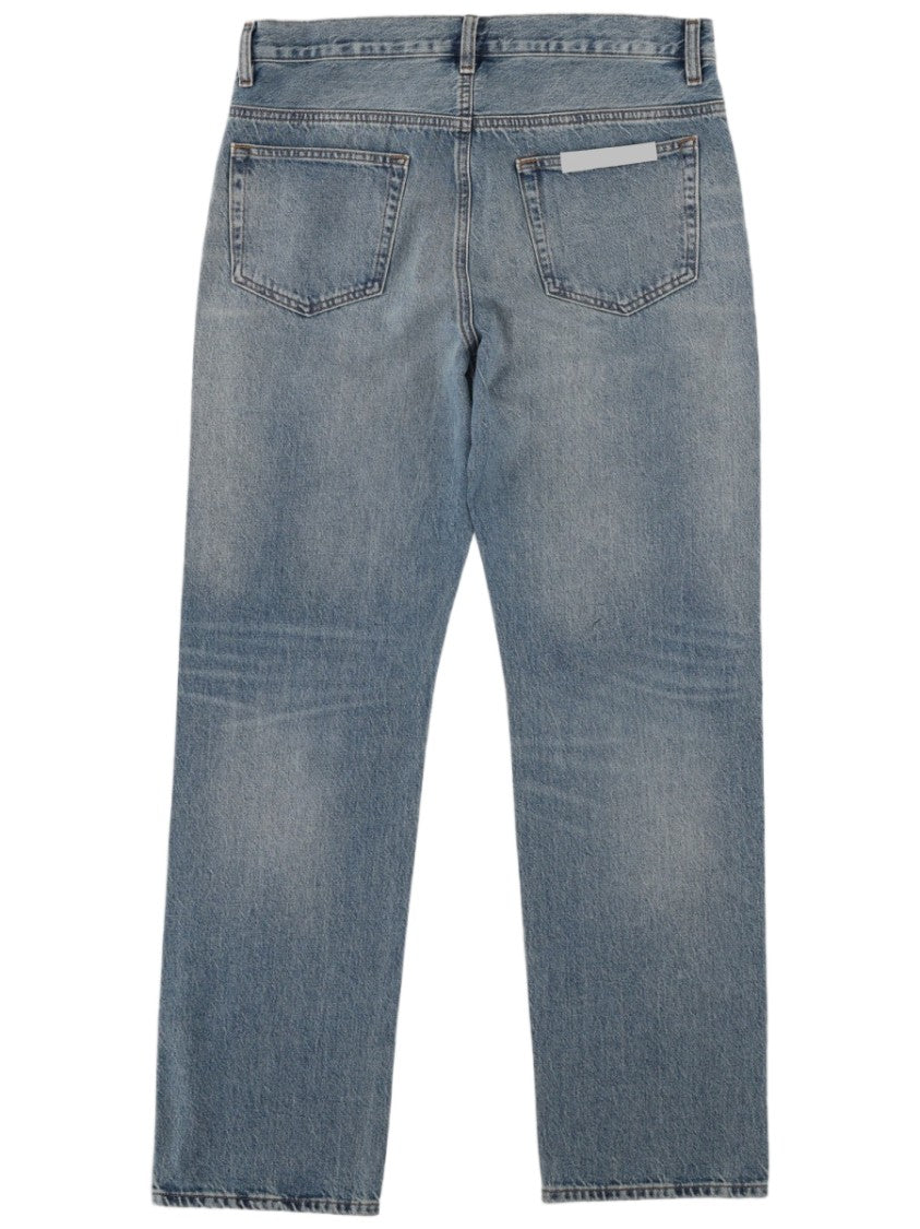 Frame Straight-Leg Five-Pocket Denim Jeans