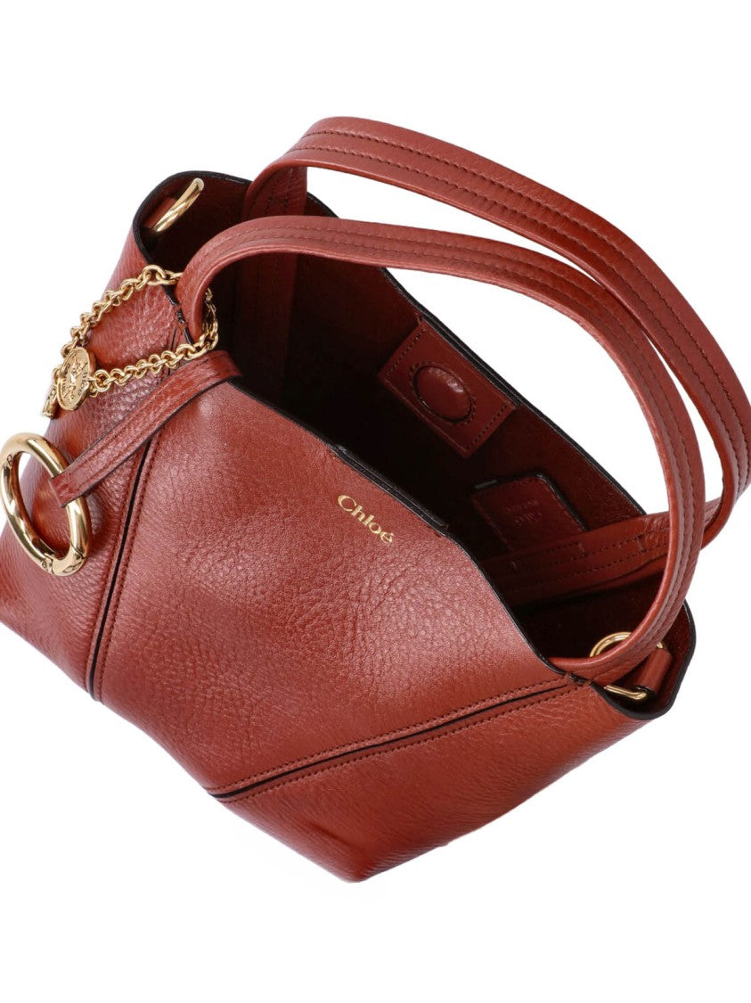 Chloé Structured Handbag With Gold-Tone Hardware