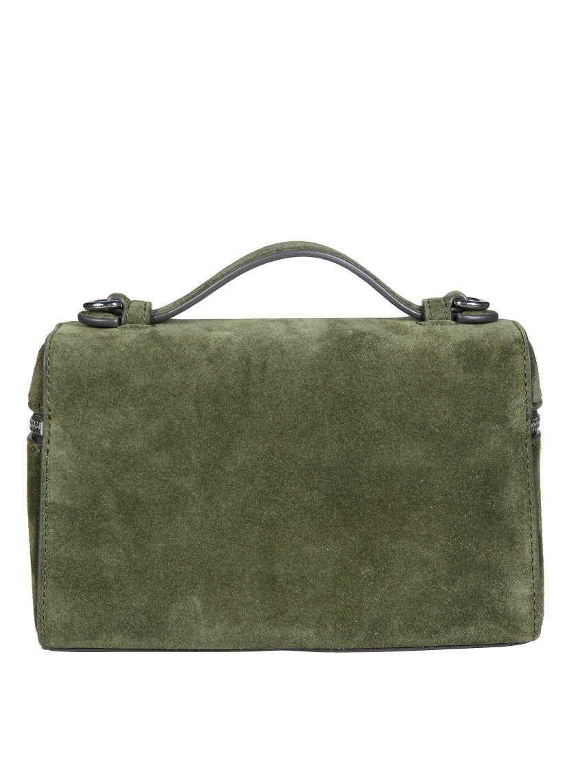 Tory Burch Romy Suede Top Handle Bag