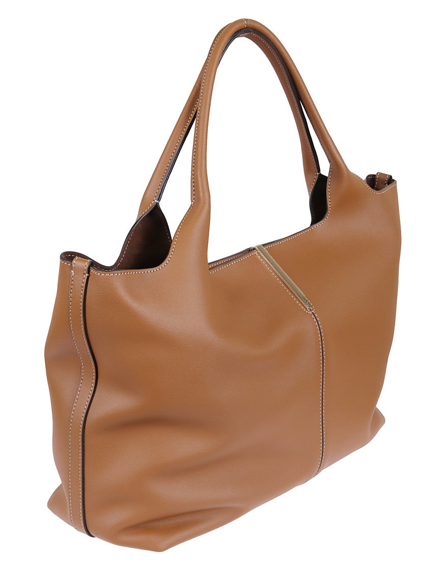 Tod's Medium Calfskin Shopping Bag