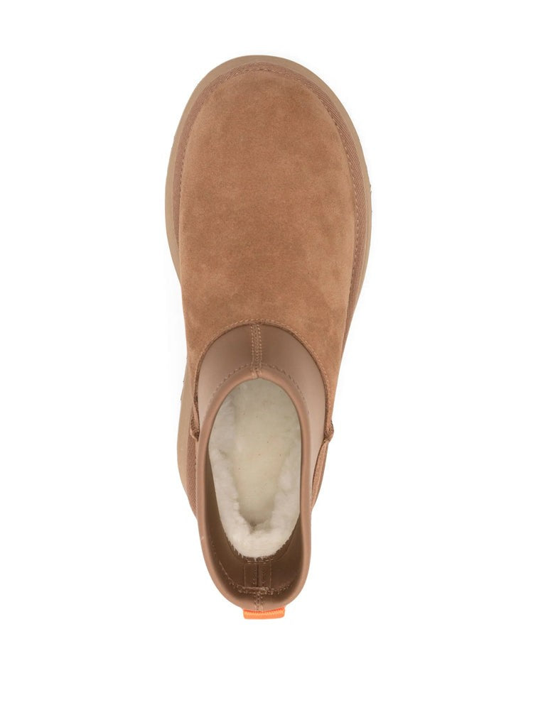 Ugg Brown Classic Mini Dipper Suede Ankle Boots