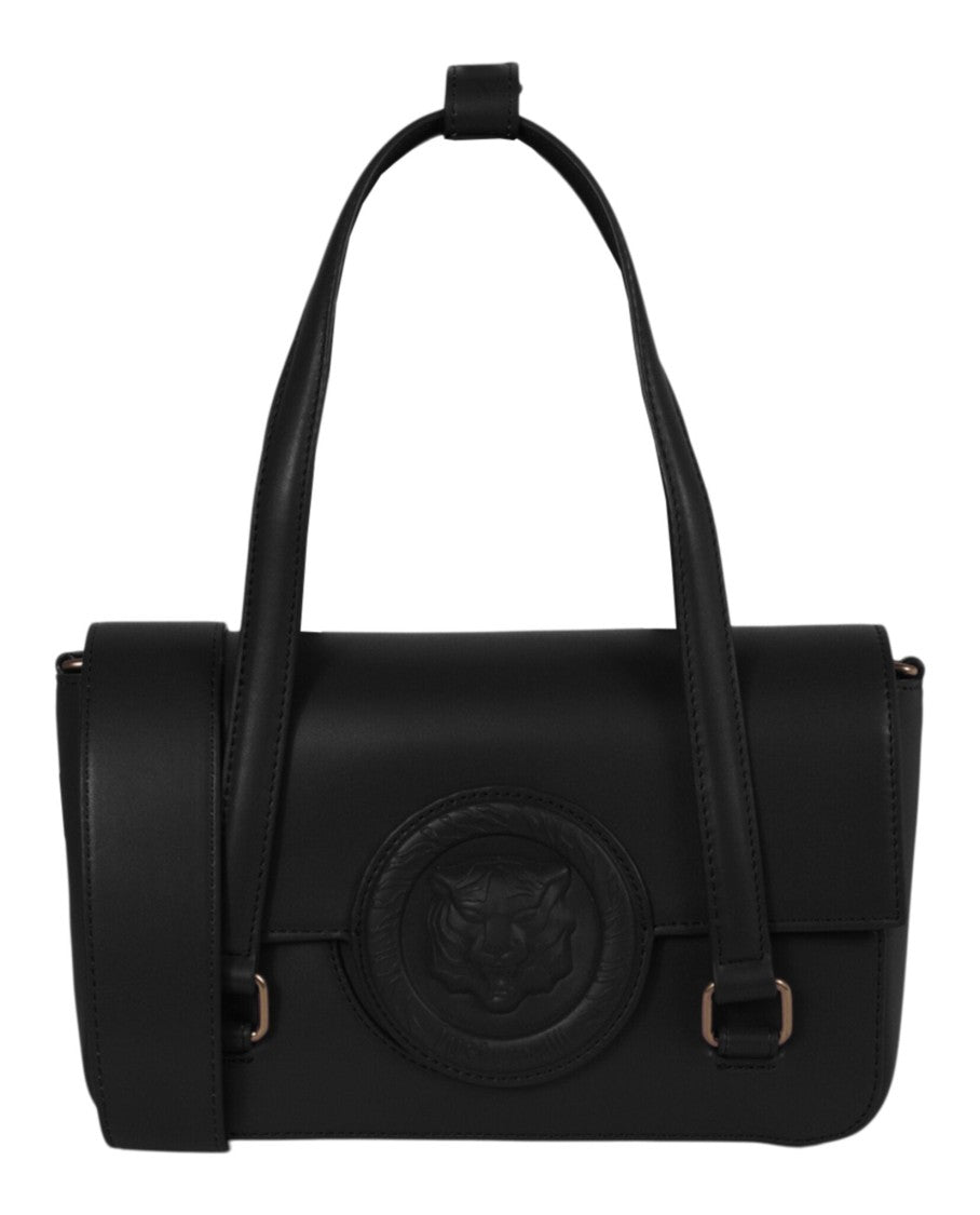 Just Cavalli Monochromatic Logo Small Shoulder Bag