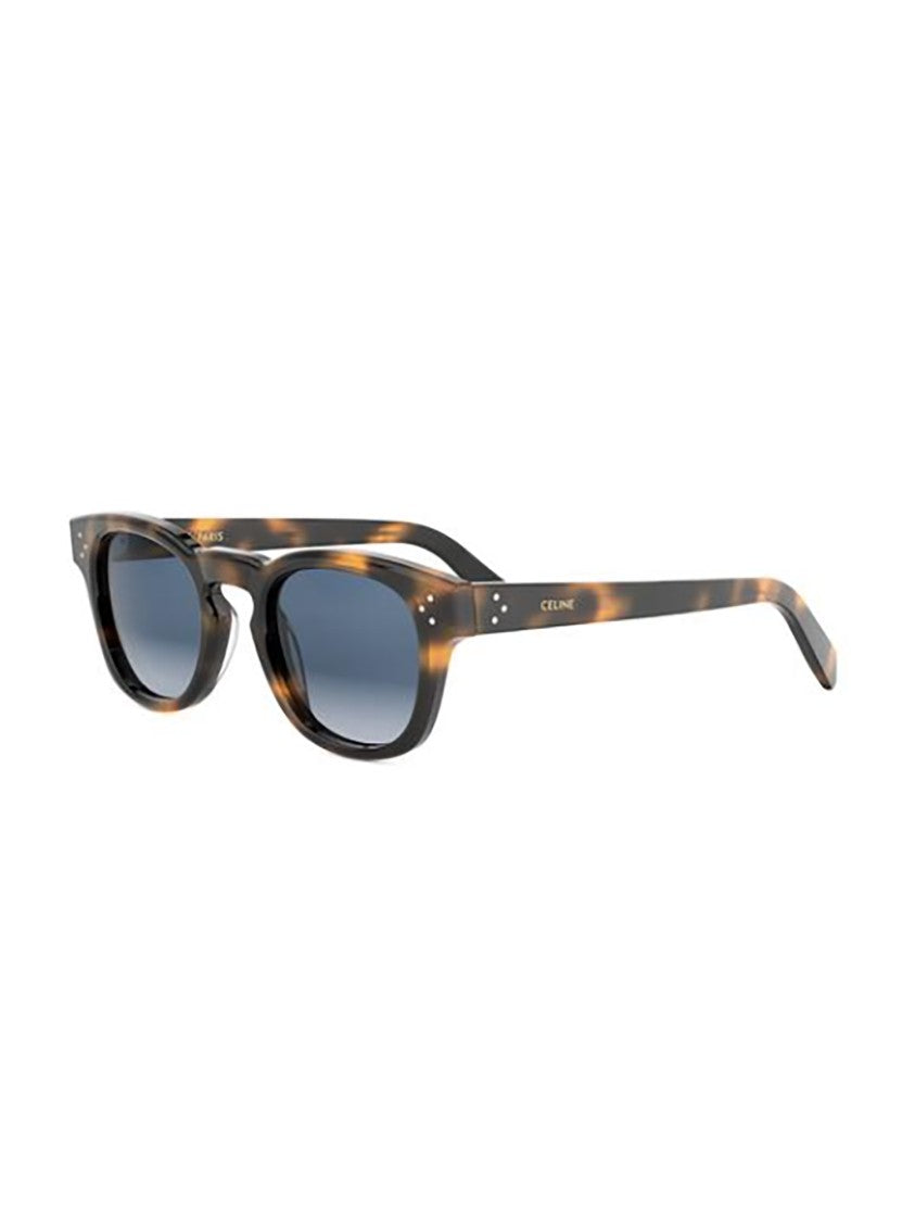 Celine Tortoiseshell Cl40233i Rectangular Blue Sunglasses