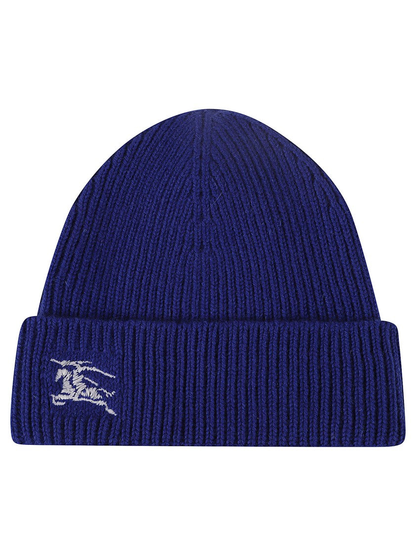 Burberry Ribbed Cashmere Beanie With Folded Cuff