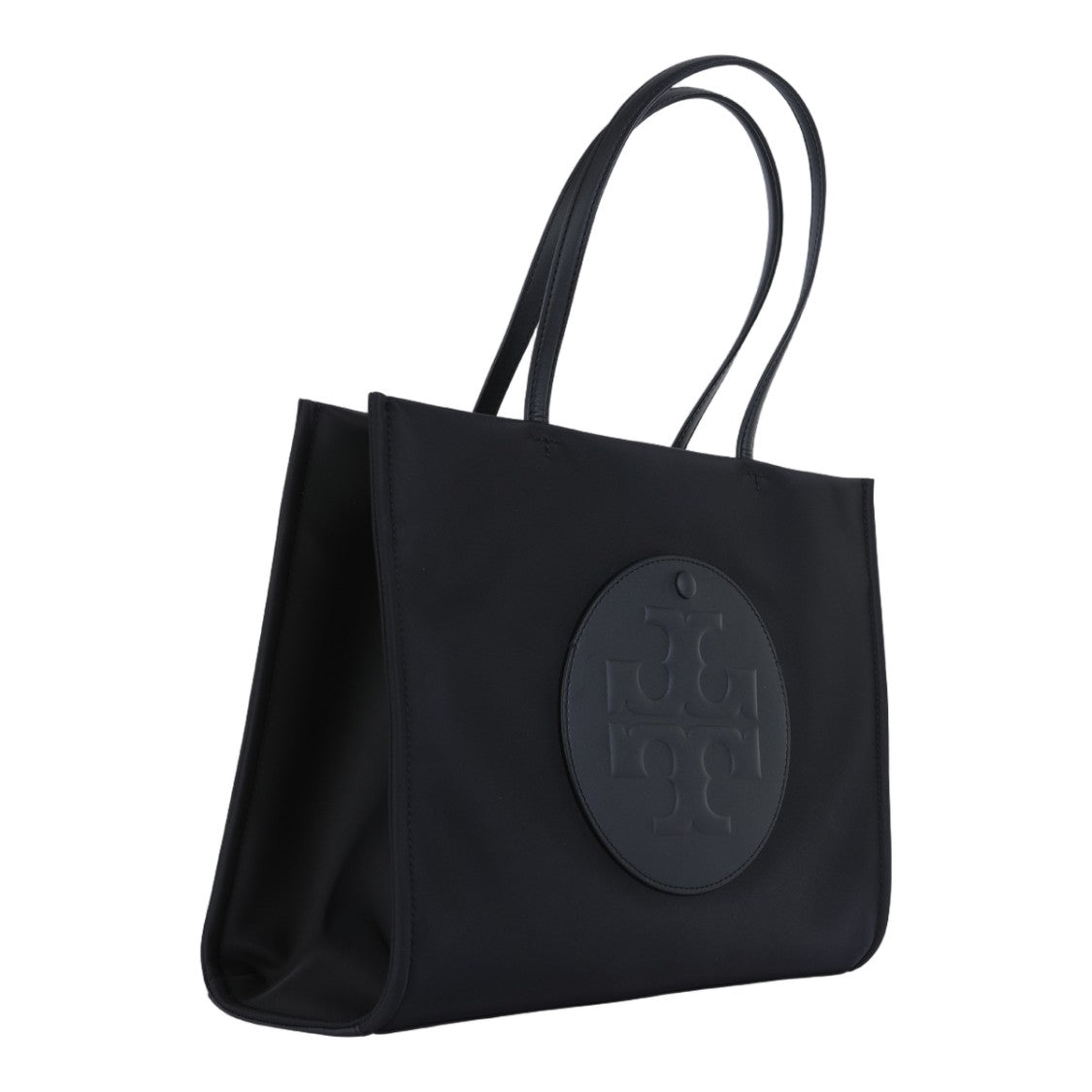Tory Burch Rectangular Embossed Logo Tote Bag