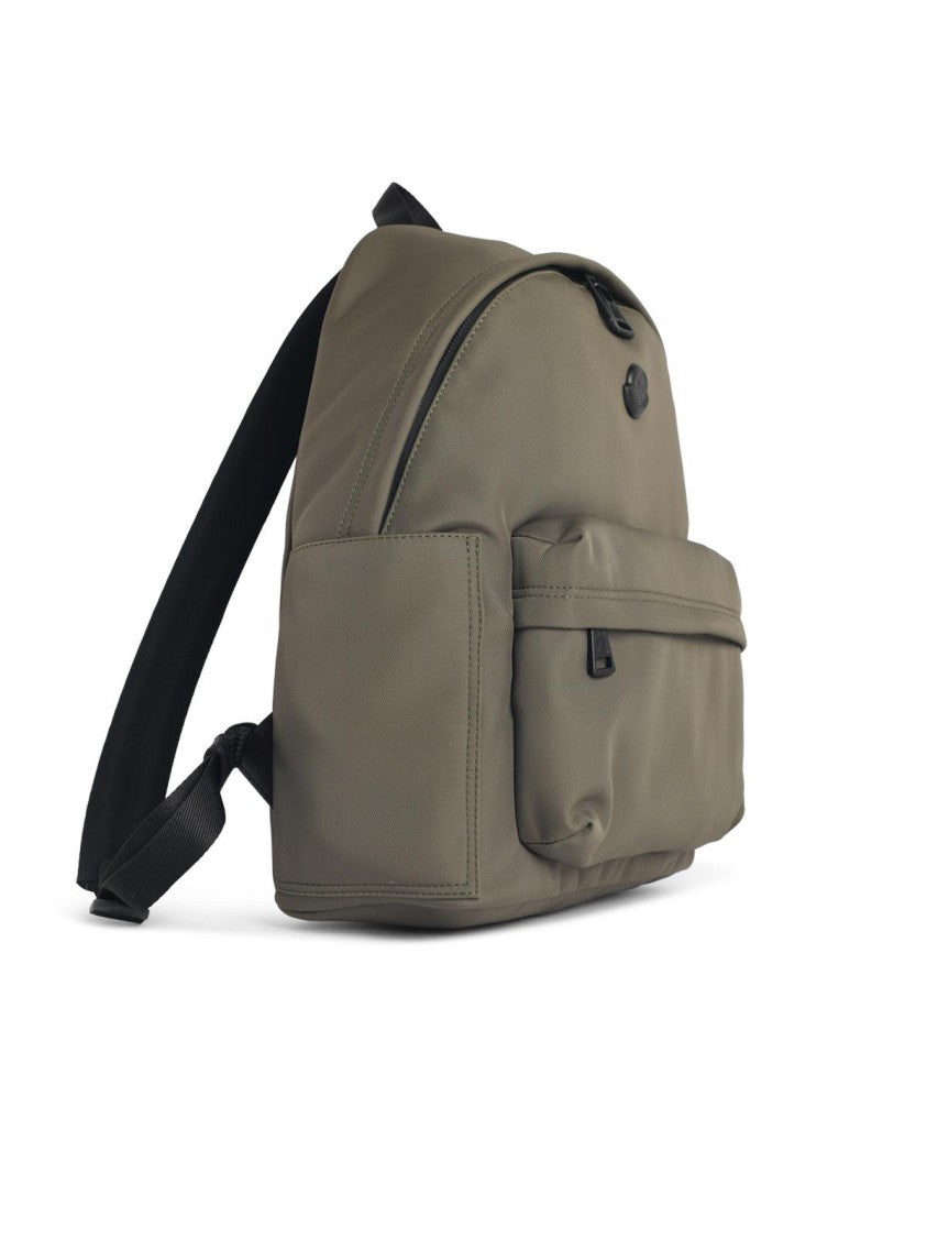Moncler 'New Pierrick' Green Polyamide Blend Backpack
