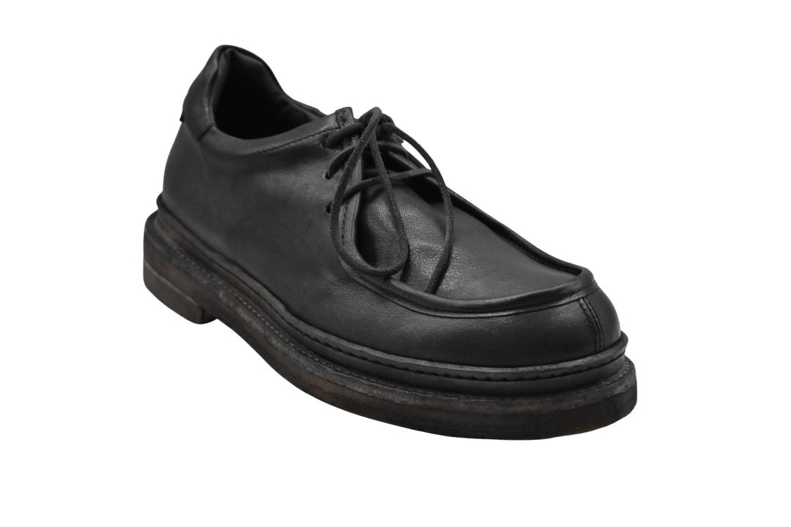 Ernesto Dolani Lace-Up Shoes With Sole And Embossed Detailing