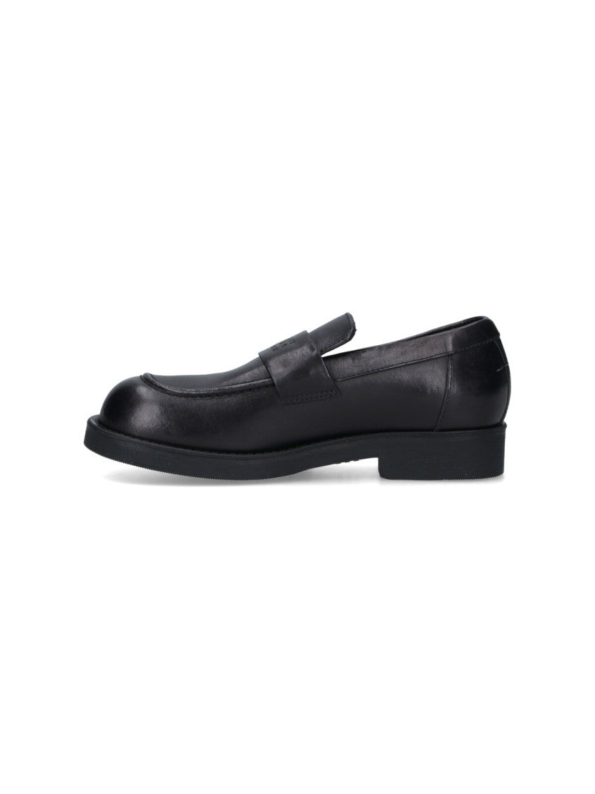 Mm6 By Maison Margiela Slip-On Moccasins – Black