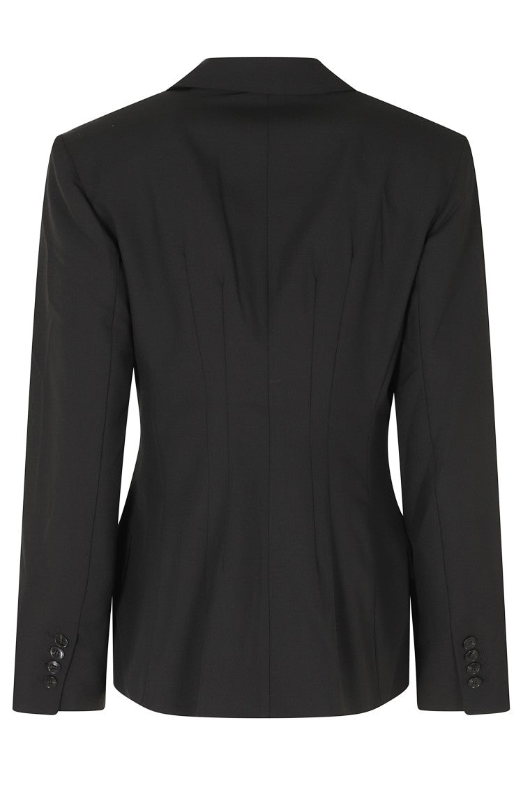 Herskind Shelia Black Fitted Single-Breasted Blazer