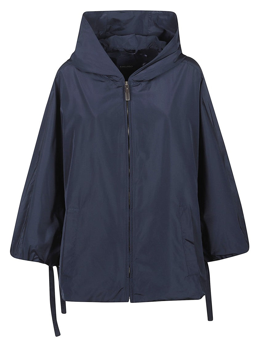 Max Mara Hooded Jacket With Adjustable Hem