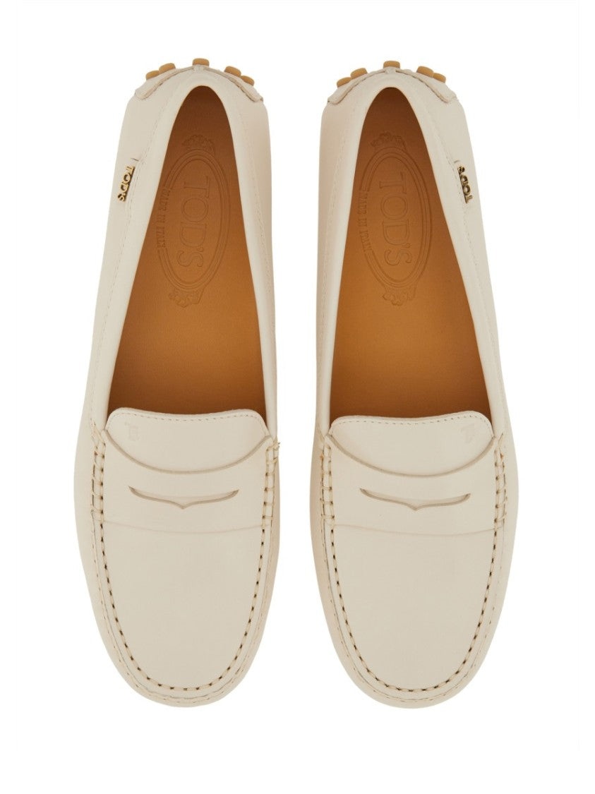 Tod's Calfskin Leather Loafers