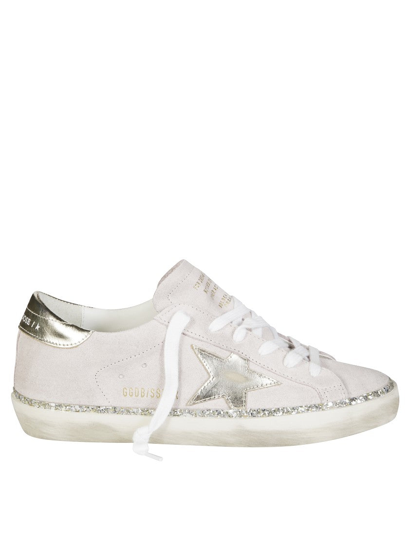 Golden Goose Superstar Suede Upper Laminated Star Sneaker