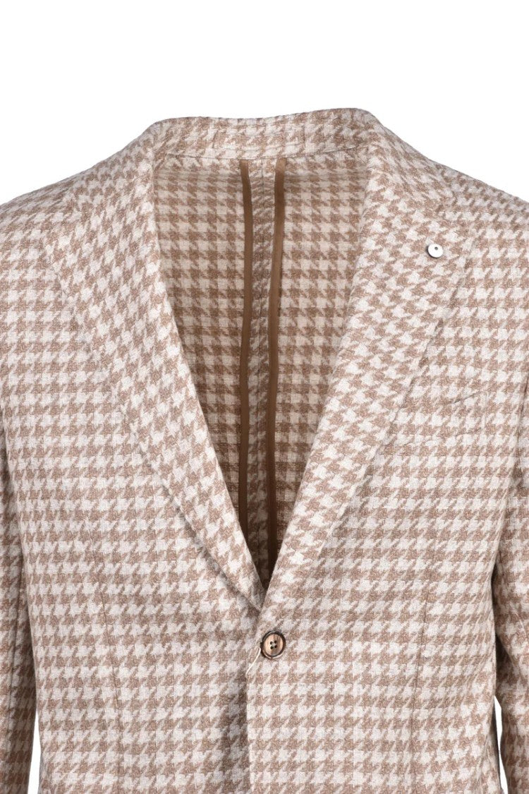 L.B.M. 1911 Fitted Jacket - Brown/Beige