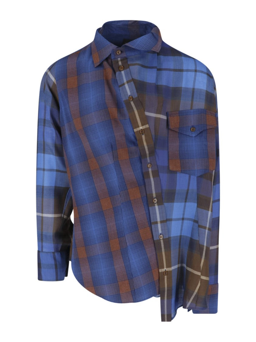 Vivienne Westwood Multi Chaos Striped Wool Shirt