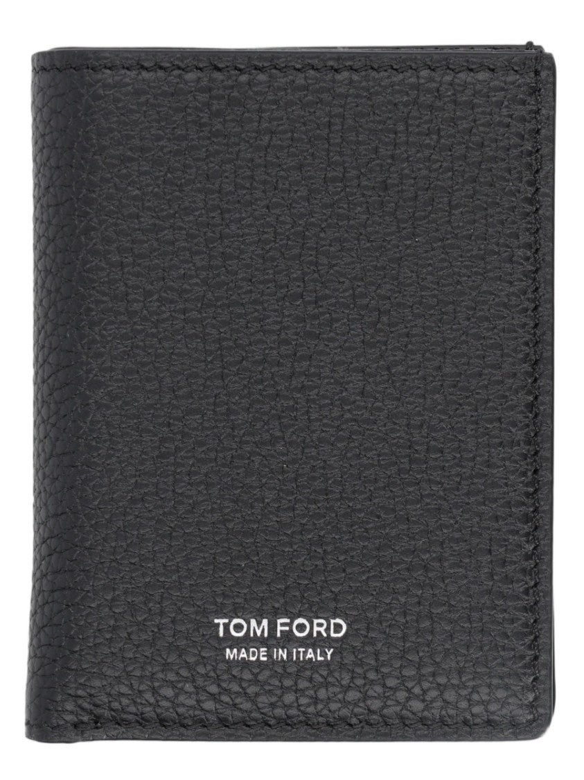 Tom Ford Textured Calf Leather Bifold Wallet