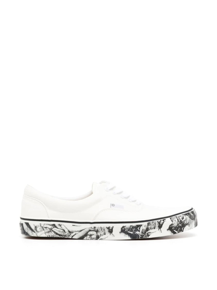 Undercover Printed Soles Canvas Sneakers