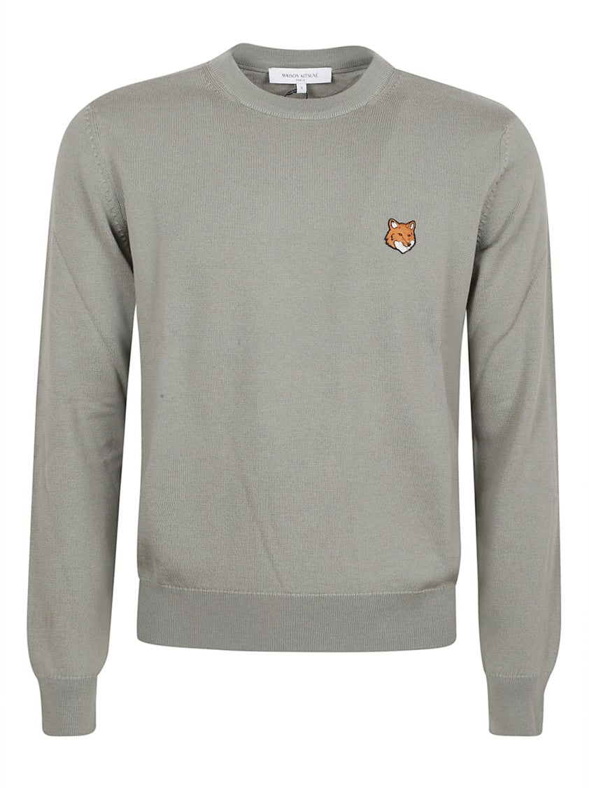Maison Kitsuné Classic Crew Neck Merino Wool Sweater