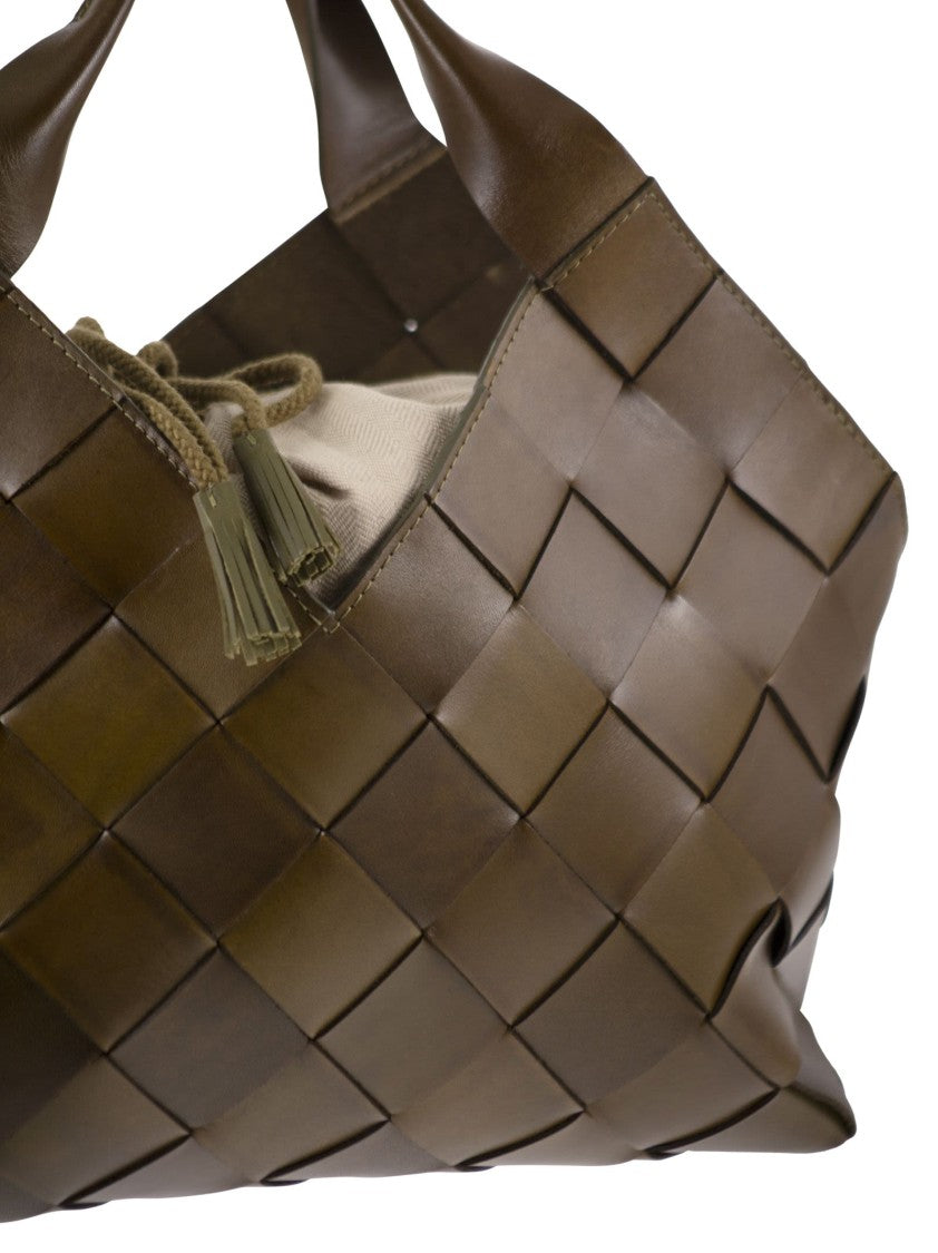 Dragon Castello - Braided Leather Bag