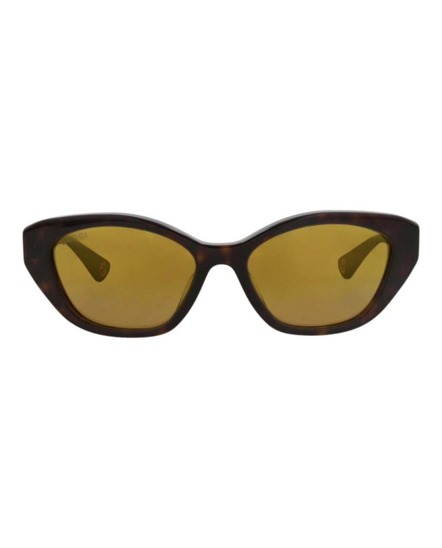 Gucci Cat Eye-Frame Recycled Acetate Sunglasses