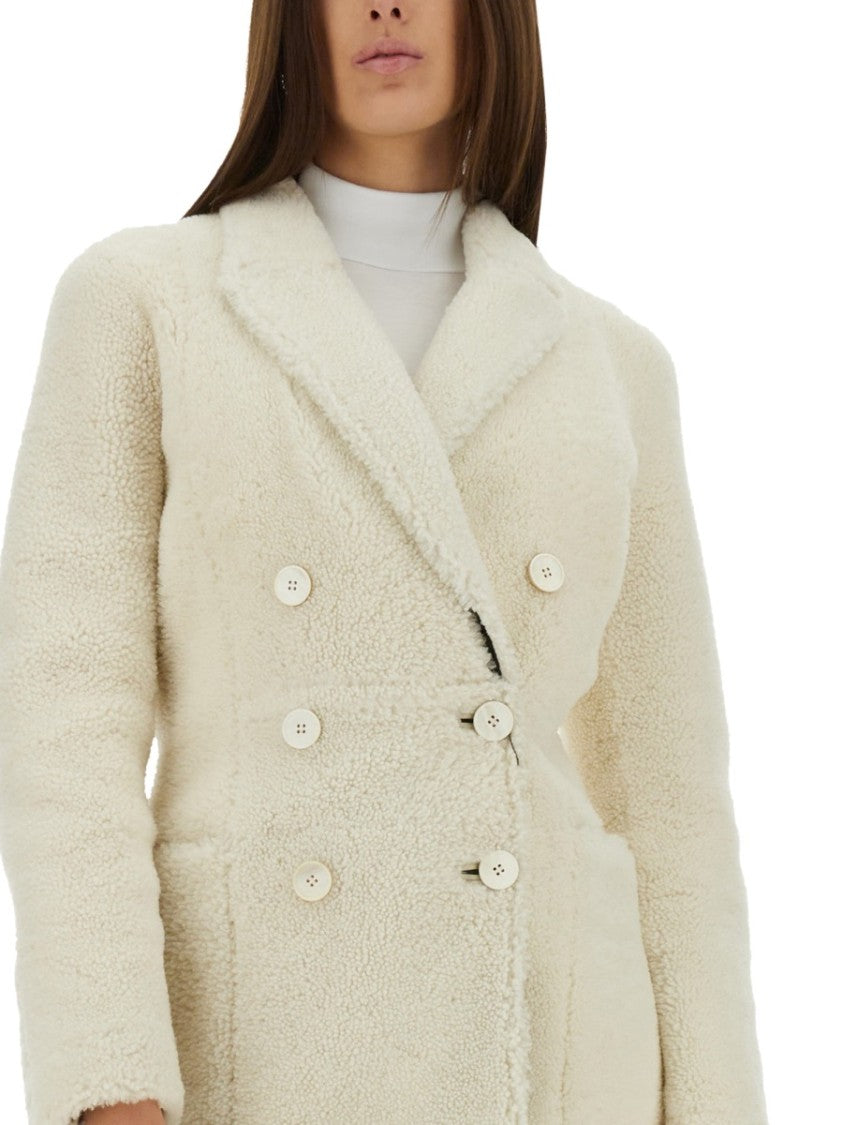Alexander Mcqueen Double Breasted Coat