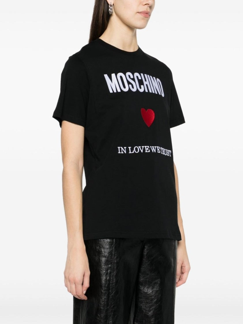 Moschino Cotton Jersey Top