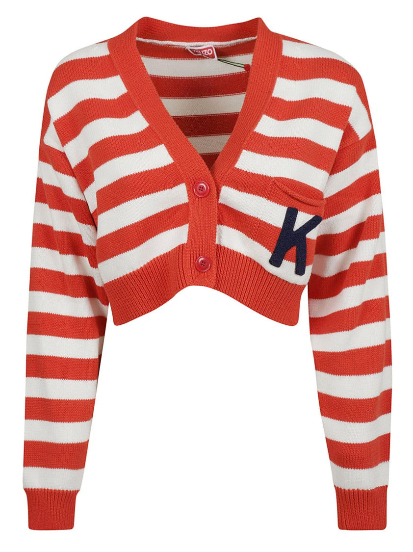 Kenzo Cropped Knit Sweater