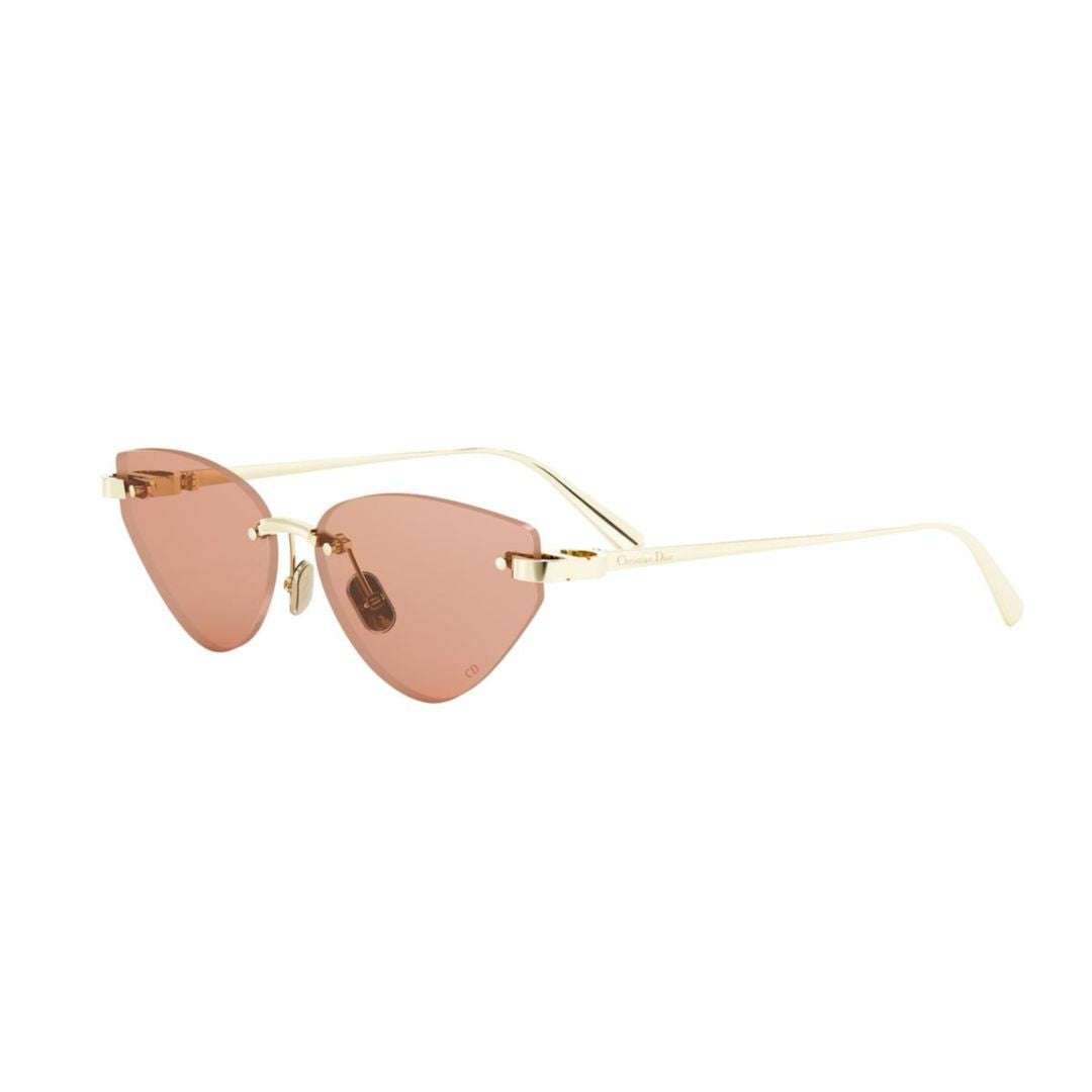 Dior C B5u Rimless Cat-Eye Sunglasses