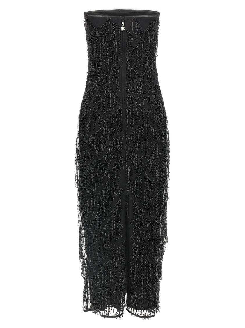 Rotate Birger Christensen 'Sequins Midi Tube' Dress