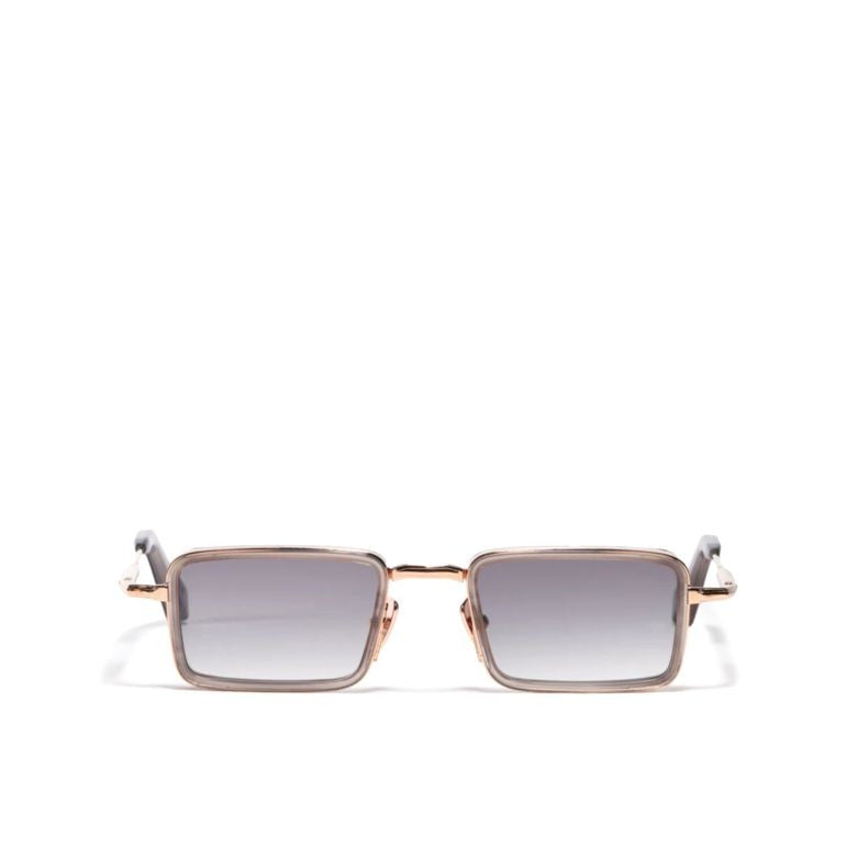 John Dalia Pierce Rectangular Frame Sunglasses With Gradient Gray Lenses