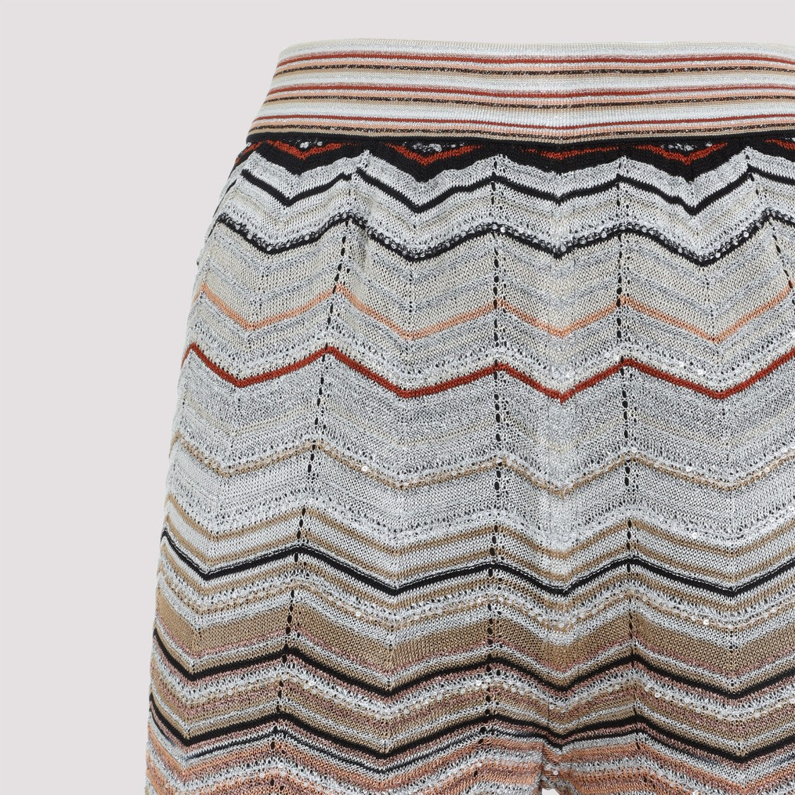 Missoni Wide-Leg Trousers With Zigzag Pattern