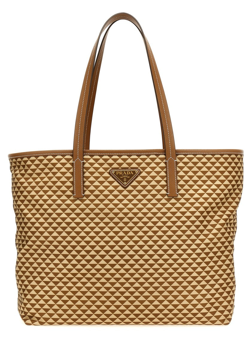 Prada ' Symbole' Shopping Bag