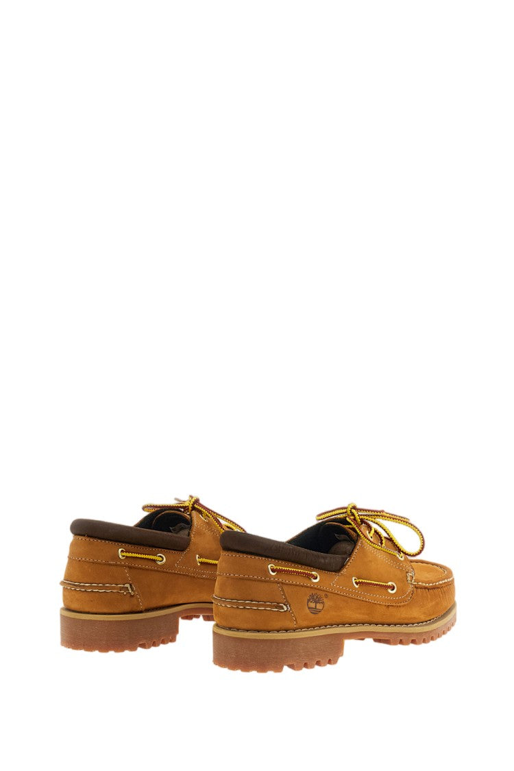 Timberland Light Brown Authentic Boat Nubuck Leather Shoes