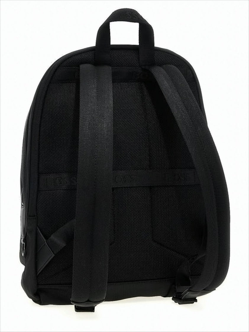 Hugo Boss Minimalist Backpack With Carrying Options