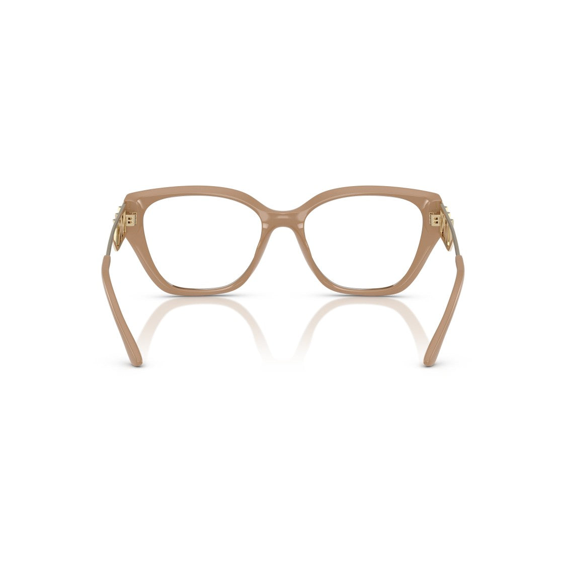 Michael Kors 0Mk4140u Bold Cat-Eye Eyeglasses With Gold-Tone Metal Arms