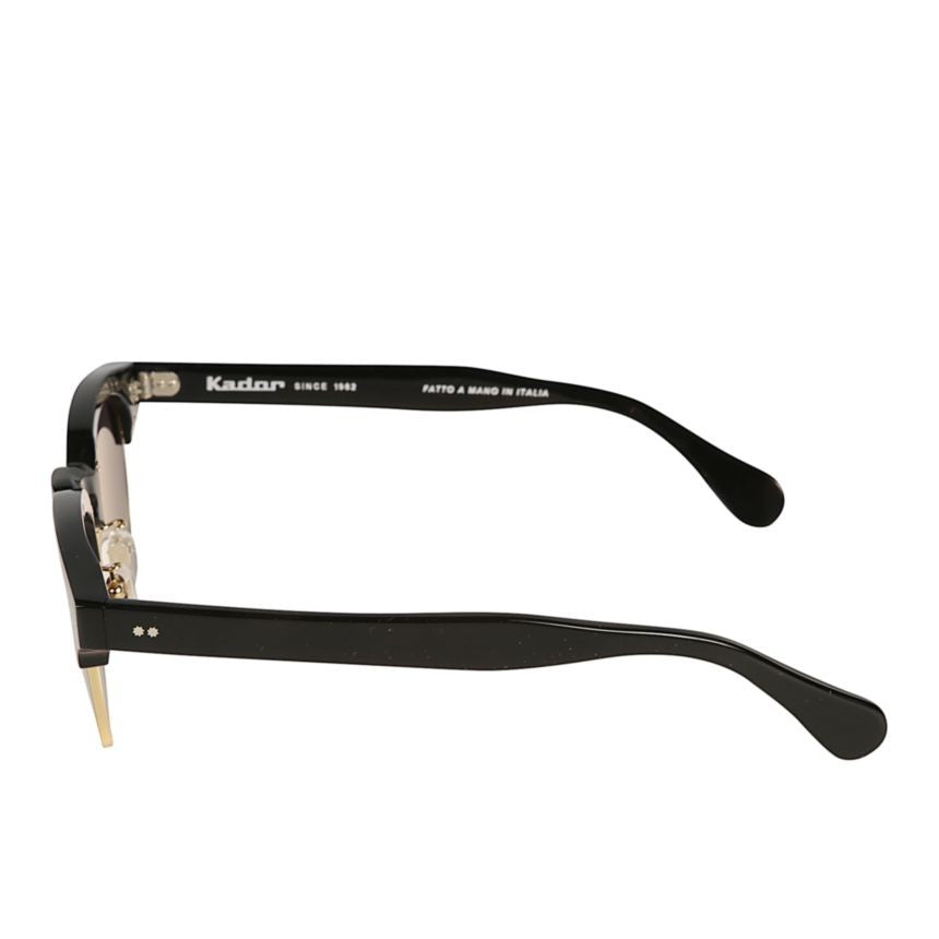Kador Jolly Cm Classic Clubmaster Sunglasses With Bold Black Acetate