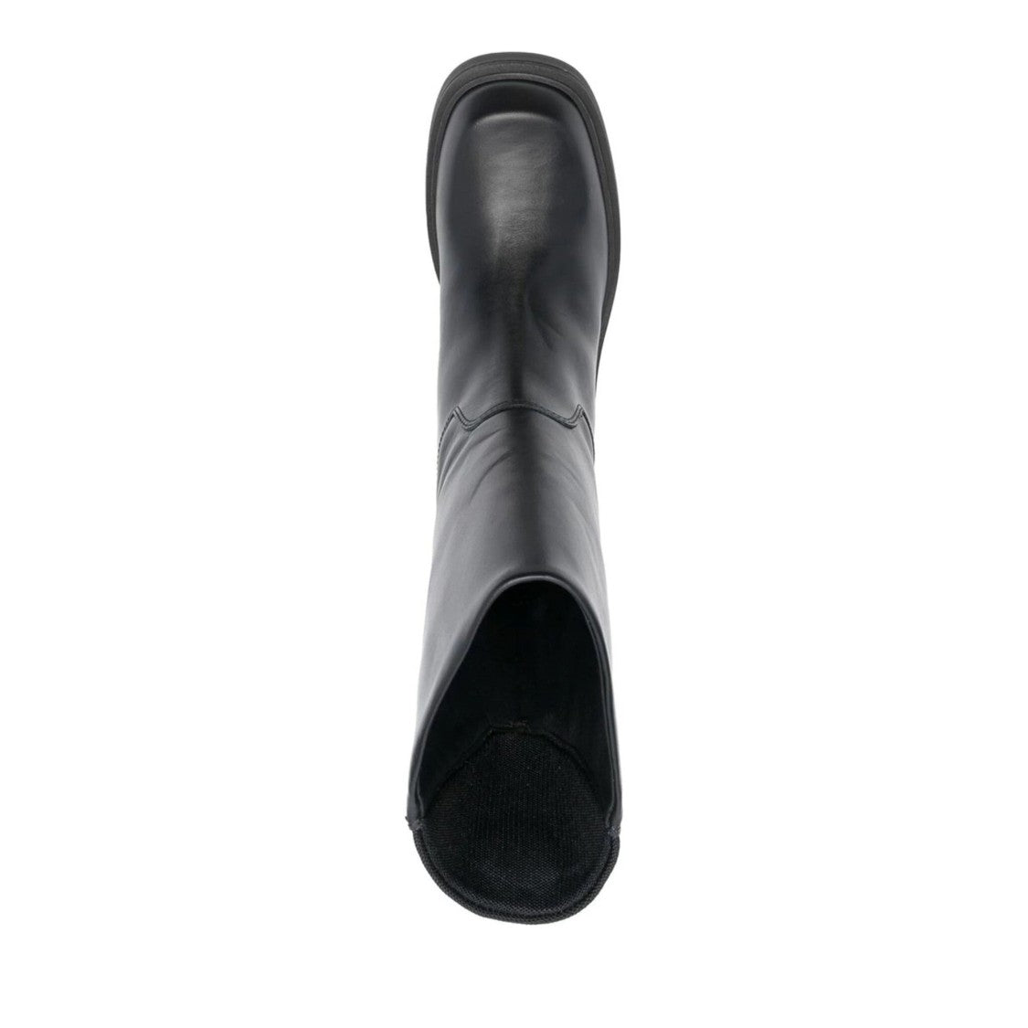 Furla Black Attitude Minimalist Leather Ankle Boots