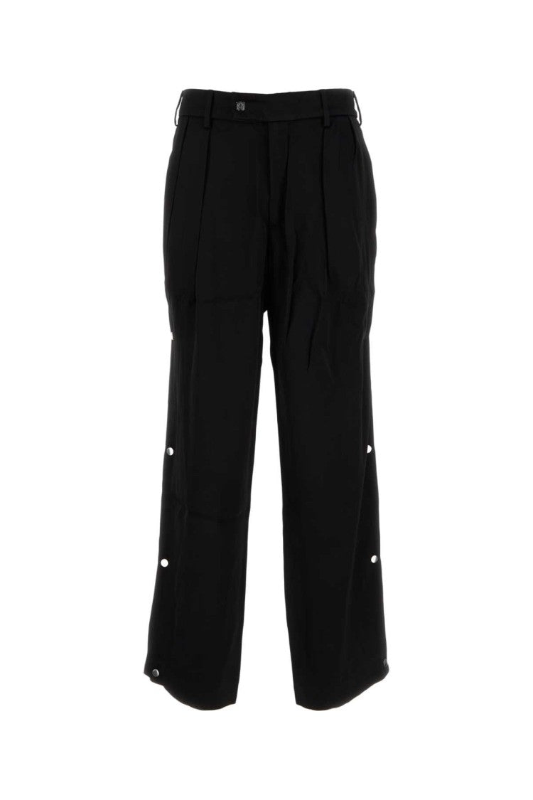 Amiri Black Viscose Pant