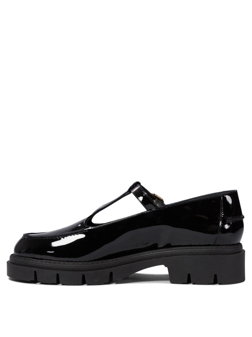 Amato Daniele Glossy Black Patent Leather Loafers