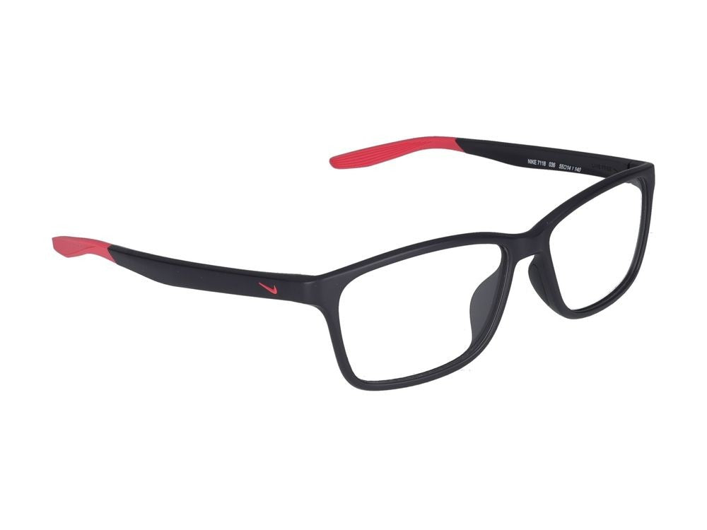 Nike Eyeglasses 7118 036 Matte Gridiron/Ember Glow 55/14/140