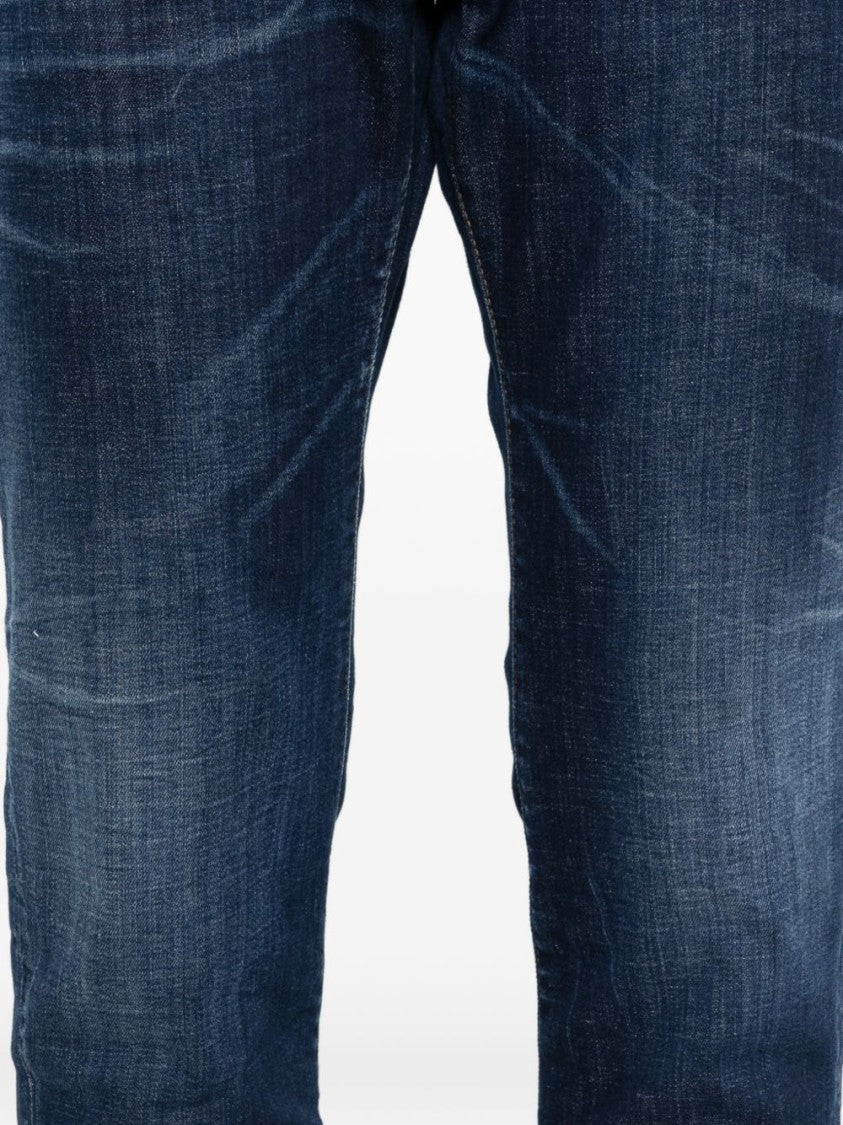 Dsquared2 Blue Classic Five-Pocket Denim Jeans