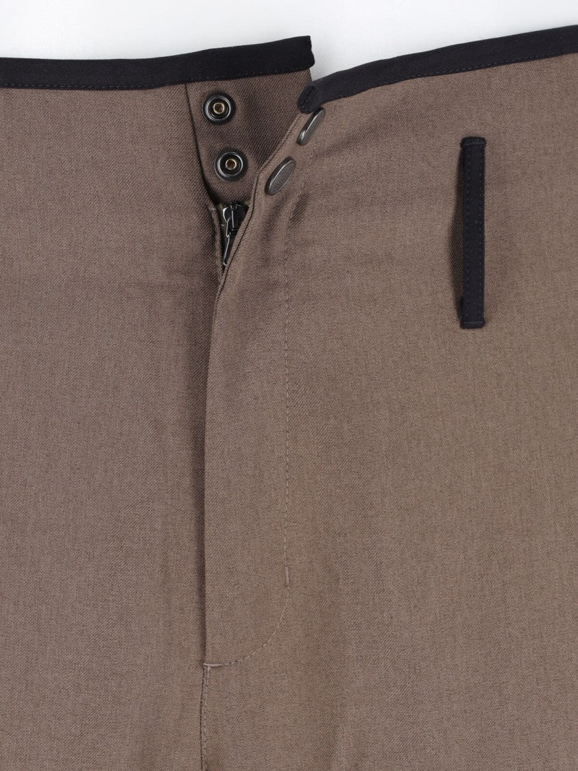 Kiko Kostadinov Grey Straight-Leg Patched Utilitarian Trousers
